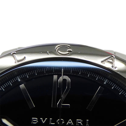 BVLGARI ブルガリブルガリ BB41SCH メンズ 腕時計 クロノグラフ 自動巻き SS 磨き済み【中古】