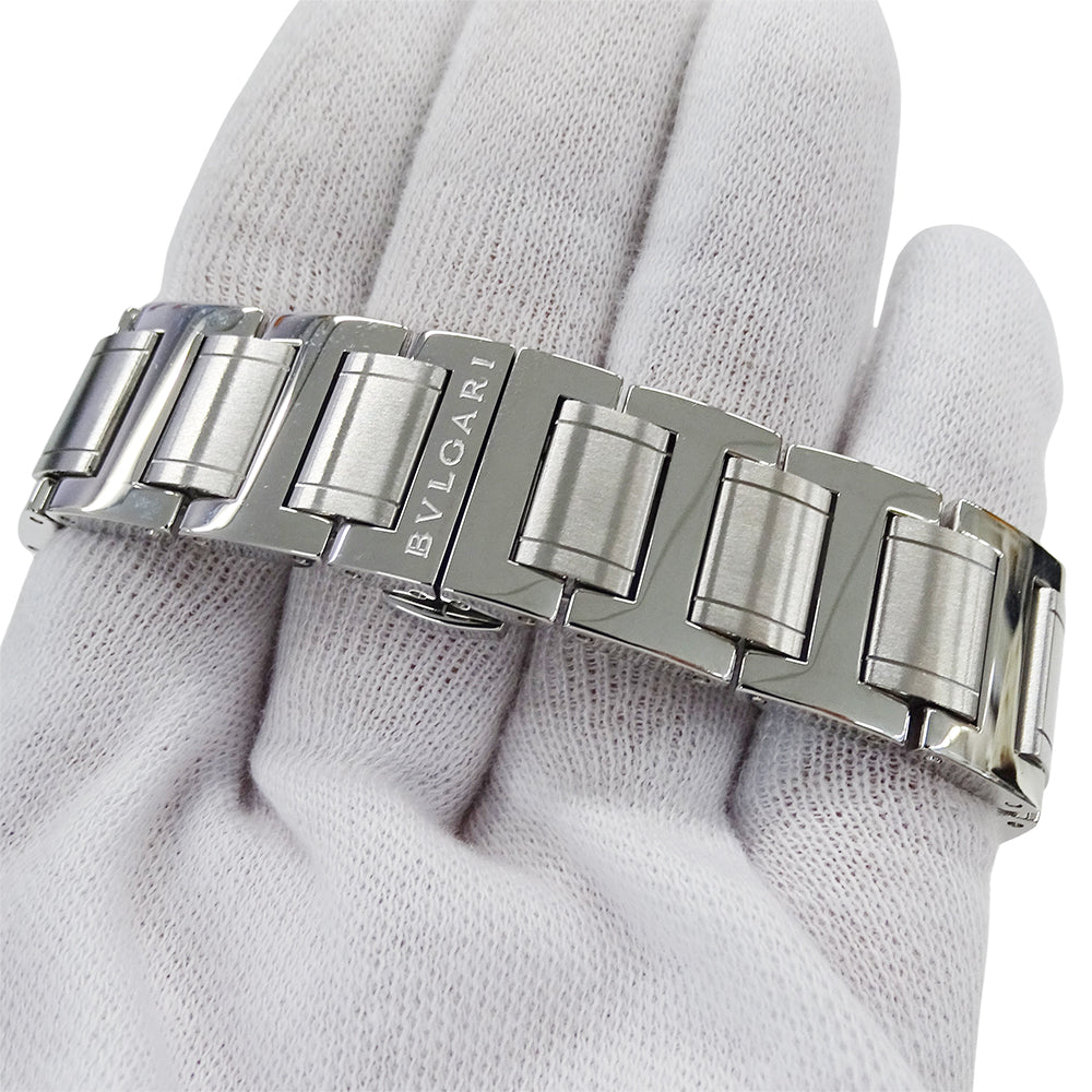 BVLGARI ブルガリブルガリ BB41SCH メンズ 腕時計 クロノグラフ 自動巻き SS 磨き済み【中古】