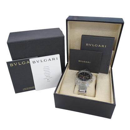 BVLGARI ブルガリブルガリ BB41SCH メンズ 腕時計 クロノグラフ 自動巻き SS 磨き済み【中古】
