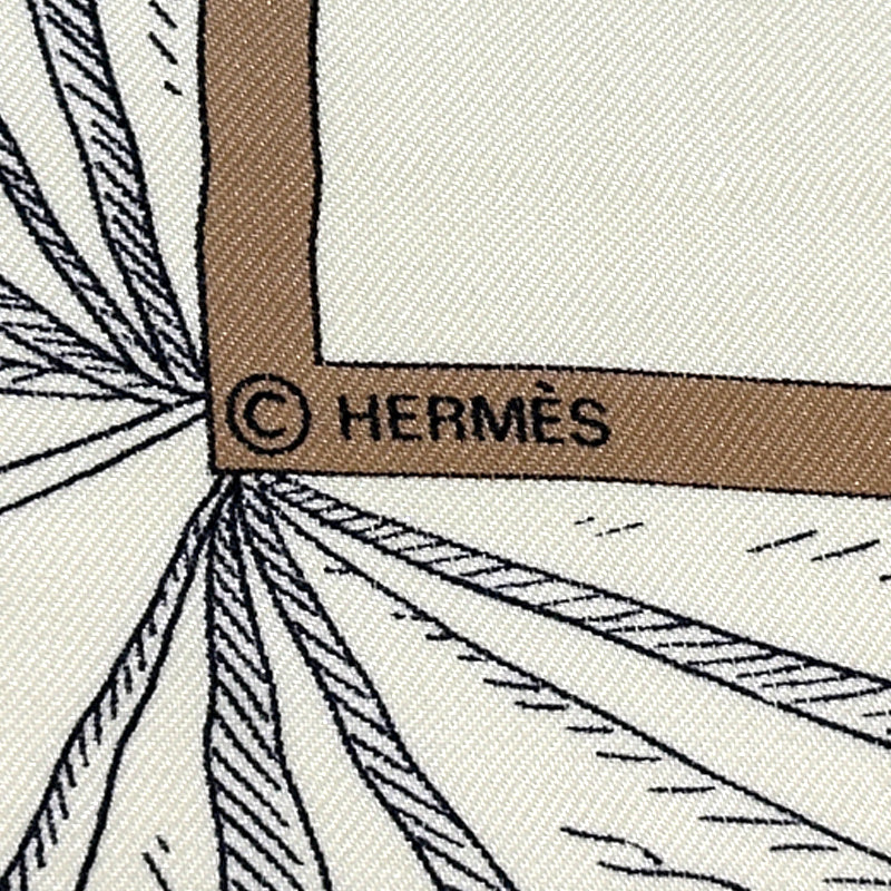 HERMES エルメス カレ90 LA GLOIRE DE LA CUISINE FRANCAISE フランス料理を讃えて スカーフ ピンク マルチカラー シルク レディース 【中古】