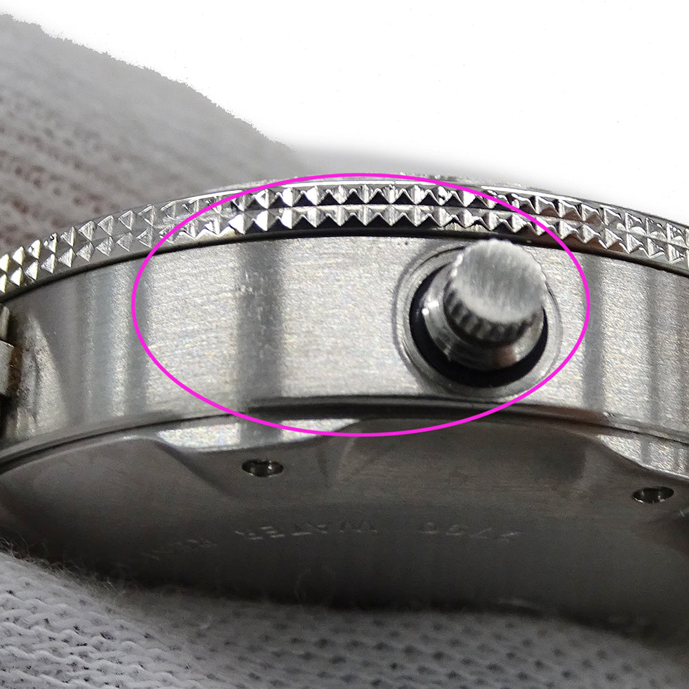 Cartier カルティエ パシャ シータイマー W31080M7 メンズ 腕時計 デイト 自動巻き AT ステンレス 磨き済み【中古】