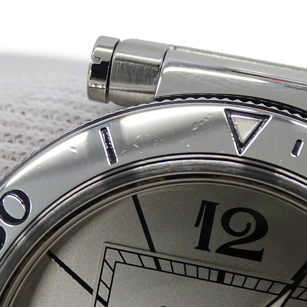 Cartier カルティエ パシャ シータイマー W31080M7 メンズ 腕時計 デイト 自動巻き AT ステンレス 磨き済み【中古】