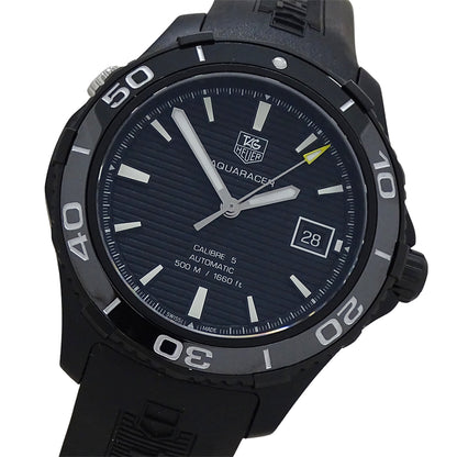 TAG Heuer タグホイヤー アクアレーサー WAK2180 FT6027 メンズ 腕時計 500m デイト 自動巻き AT ステンレス SS ラバー【中古】