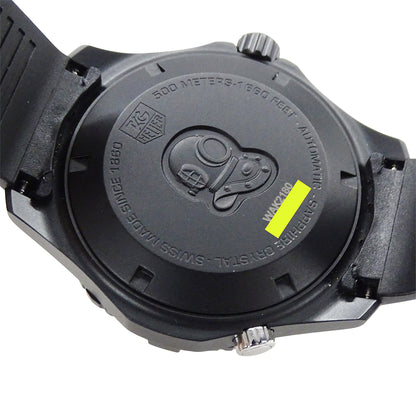 TAG Heuer タグホイヤー アクアレーサー WAK2180 FT6027 メンズ 腕時計 500m デイト 自動巻き AT ステンレス SS ラバー【中古】
