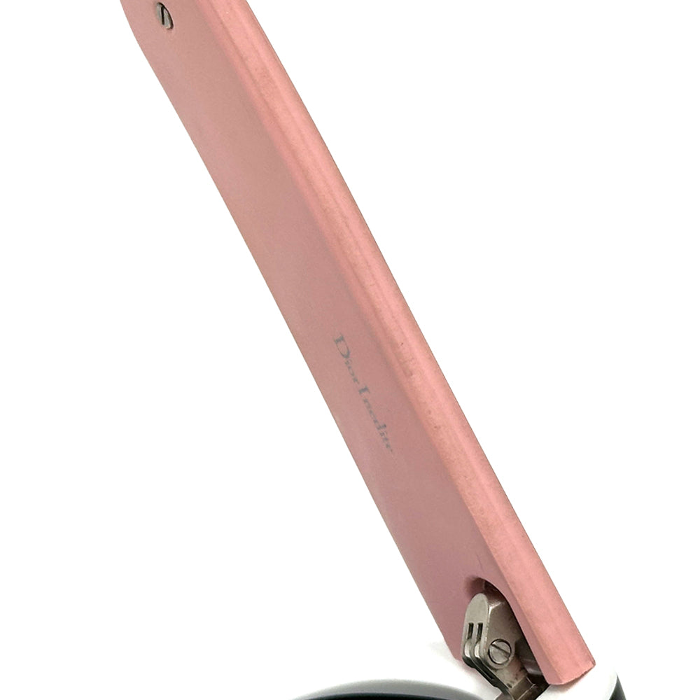 Dior ディオール フルリム バタフライ サングラス ピンク ブラック プラスチック シリコン レディース 【中古】