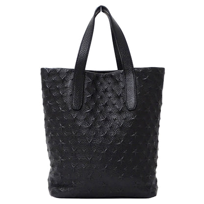 JIMMY CHOO ジミーチュウ ハンドバッグ トートバッグ ショルダーバッグ 2way ブラック レザー レディース 【中古】