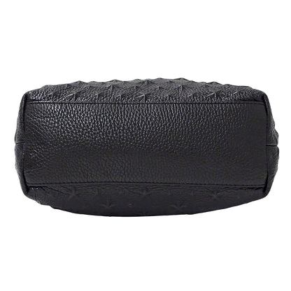 JIMMY CHOO ジミーチュウ ハンドバッグ トートバッグ ショルダーバッグ 2way ブラック レザー レディース 【中古】