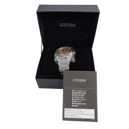 CITIZEN シチズン シリーズ8 NB6066-51W メンズ 腕時計 桜雲 世界限定1700本 自動巻き 磨き済み【中古】