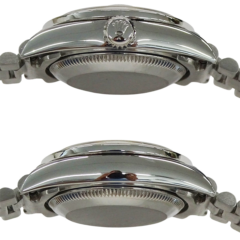 ROLEX ロレックス デイトジャスト 69136G E番 レディース 腕時計 自動巻き AT PT950 ダイヤモンド 磨き済み【中古】