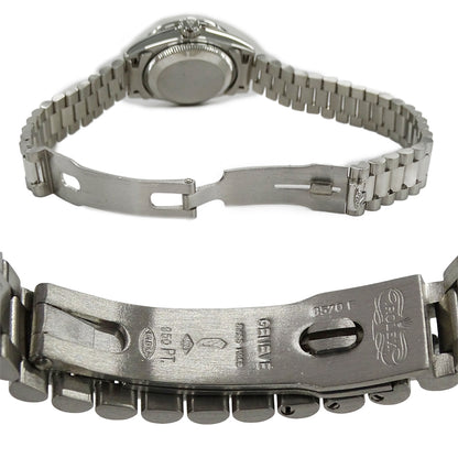 ROLEX ロレックス デイトジャスト 69136G E番 レディース 腕時計 自動巻き AT PT950 ダイヤモンド 磨き済み【中古】