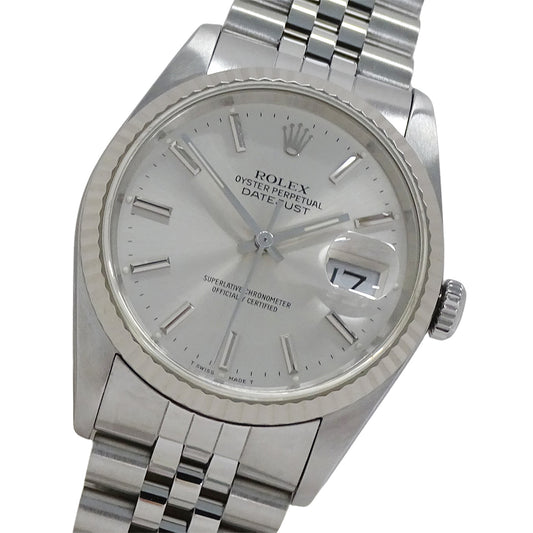 ROLEX ロレックス デイトジャスト 16234 L番 メンズ 腕時計 自動巻き AT SS WG 磨き済み【中古】