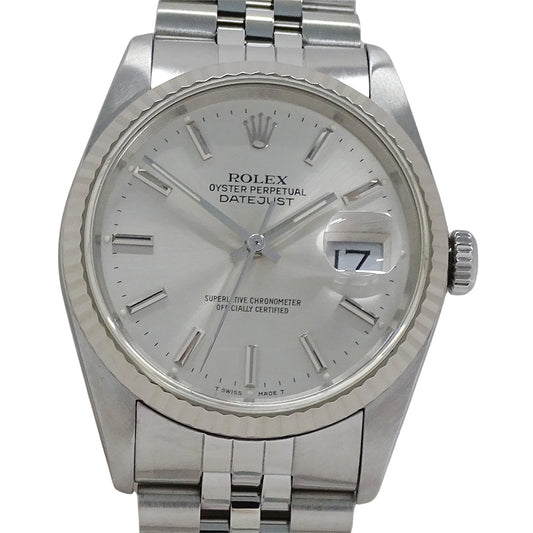 ROLEX ロレックス デイトジャスト 16234 L番 メンズ 腕時計 自動巻き AT SS WG 磨き済み【中古】