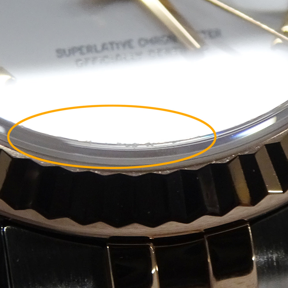 ROLEX ロレックス デイトジャスト 179171 ランダム番 レディース 腕時計 自動巻き AT SS PG ホワイト 磨き済み 【中古】