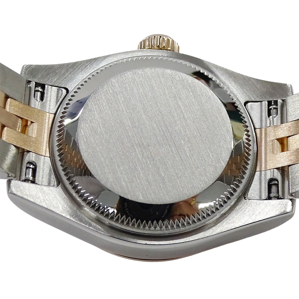 ROLEX ロレックス デイトジャスト 179171 ランダム番 レディース 腕時計 自動巻き AT SS PG ホワイト 磨き済み 【中古】