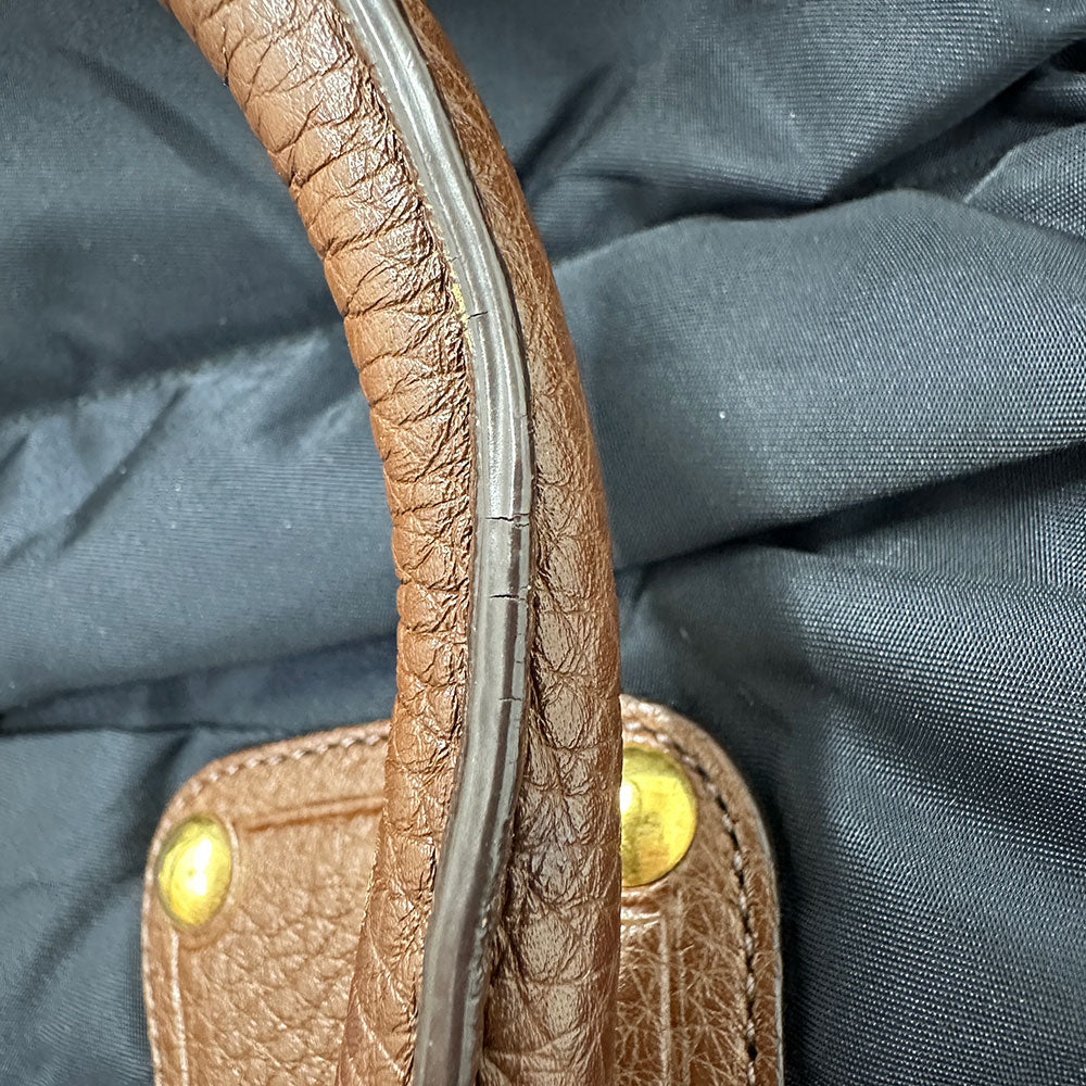 PRADA プラダ 2wayバッグ ブラック ナイロン レディース メンズ 【中古】