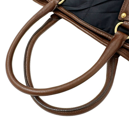 PRADA プラダ 2wayバッグ ブラック ナイロン レディース メンズ 【中古】