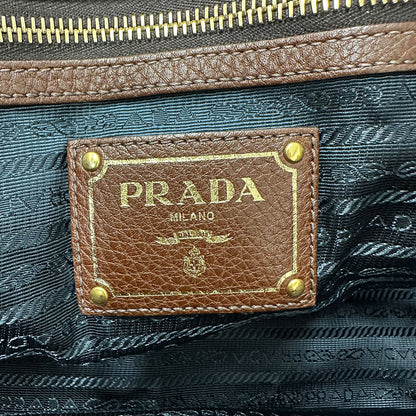 PRADA プラダ 2wayバッグ ブラック ナイロン レディース メンズ 【中古】