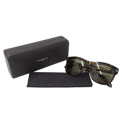 GIVENCHY ジバンシィ サングラス ブラック ブラウン GV7047 F S メンズ 【中古】