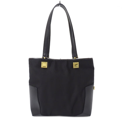 Ferragamo フェラガモ トートバッグ ブラック ナイロン レディース 【中古】