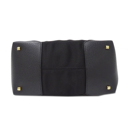 Ferragamo フェラガモ トートバッグ ブラック ナイロン レディース 【中古】