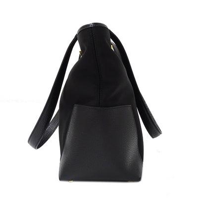 Ferragamo フェラガモ トートバッグ ブラック ナイロン レディース 【中古】