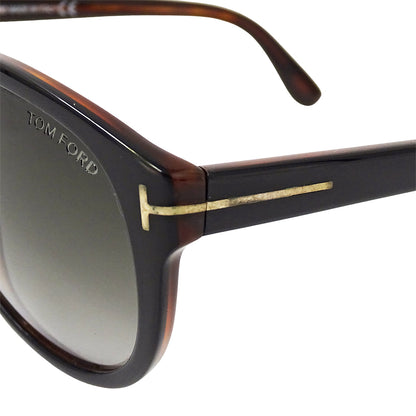 TOM FORD トムフォード サングラス ブラック ブラウン TF347 レディース メンズ 【中古】