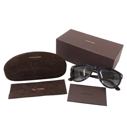 TOM FORD トムフォード サングラス ブラック ブラウン TF347 レディース メンズ 【中古】