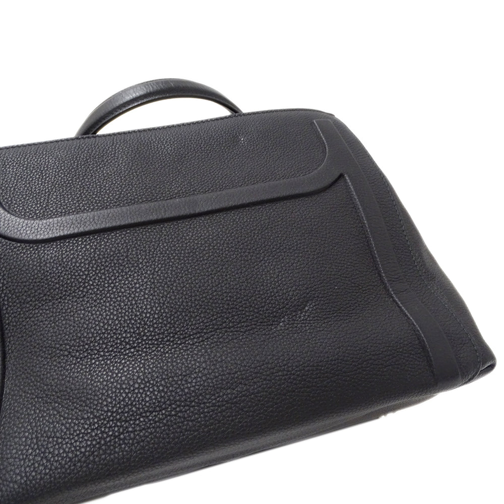 BVLGARI ブルガリ ハンドバッグ ショルダーバッグ 2way ブラック レザー レディース 【中古】