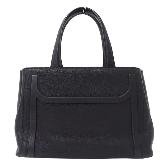 BVLGARI ブルガリ ハンドバッグ ショルダーバッグ 2way ブラック レザー レディース 【中古】