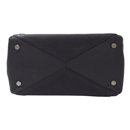 BVLGARI ブルガリ ハンドバッグ ショルダーバッグ 2way ブラック レザー レディース 【中古】