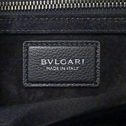 BVLGARI ブルガリ ハンドバッグ ショルダーバッグ 2way ブラック レザー レディース 【中古】