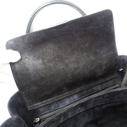 BVLGARI ブルガリ ハンドバッグ ショルダーバッグ 2way ブラック レザー レディース 【中古】