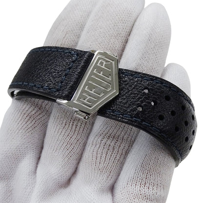 TAG Heuer タグホイヤー モナコ CAW211D FC6300 メンズ 腕時計 クロノグラフ スティーブ マックィーン 自動巻き SS レザー 磨き済み【中古】
