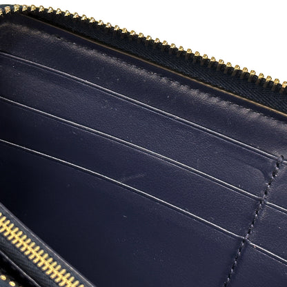 GUCCI グッチ 長財布 クロマ ブルー ホワイト 835706 PVC メンズ 【中古】