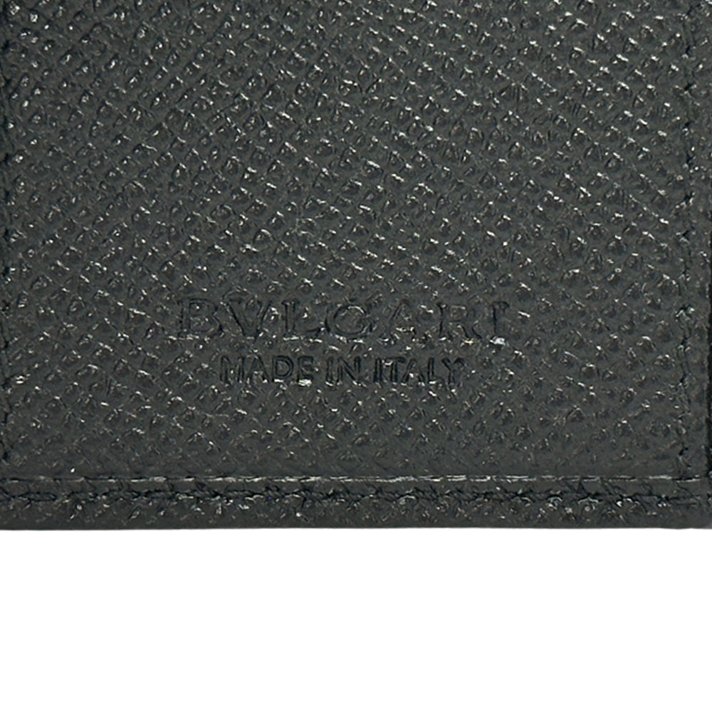 BVLGARI ブルガリ キーケース ブルガリブルガリ 6連 ブラック レザー レディース メンズ 【中古】