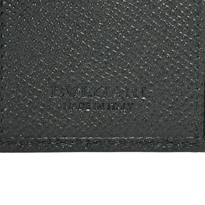 BVLGARI ブルガリ キーケース ブルガリブルガリ 6連 ブラック レザー レディース メンズ 【中古】