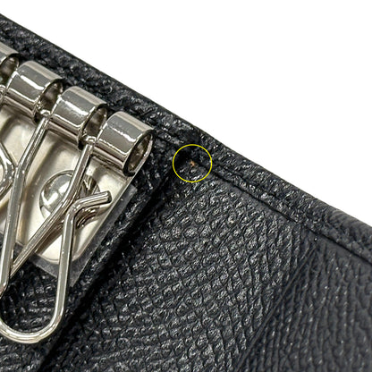 BVLGARI ブルガリ キーケース ブルガリブルガリ 6連 ブラック レザー レディース メンズ 【中古】