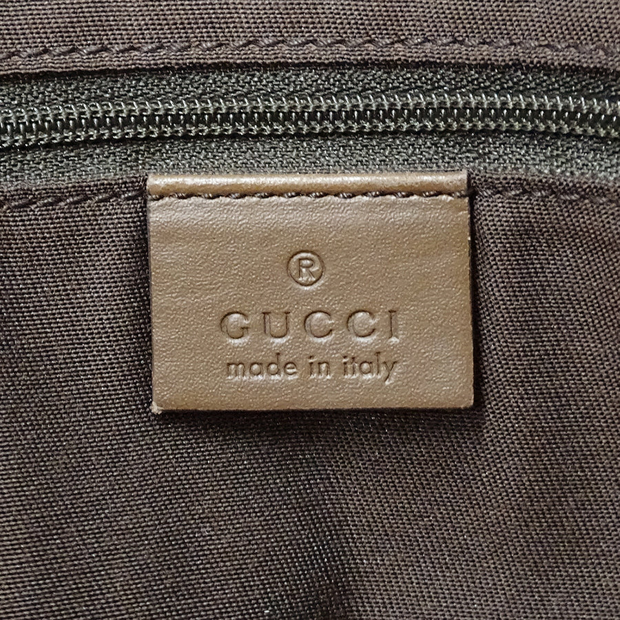 GUCCI グッチ トートバッグ 2way ベージュ ブラウン 388929 GGキャンバス レディース 【中古】