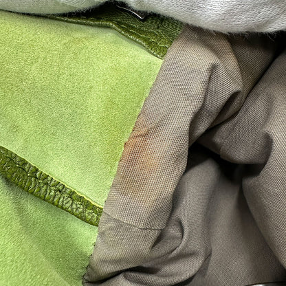 BOTTEGAVENETA ボッテガ・ヴェネタ 2wayバッグ グリーン グリーン レザー レディース メンズ 【中古】