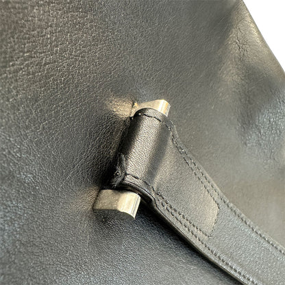 LOEWE ロエベ 2wayバッグ ブラック レザー メンズ 【中古】