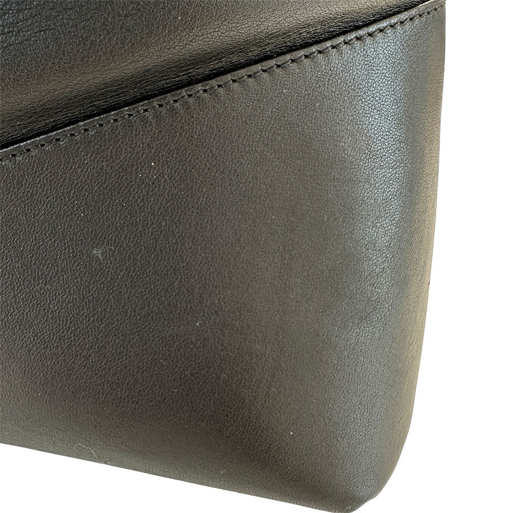 LOEWE ロエベ 2wayバッグ ブラック レザー メンズ 【中古】