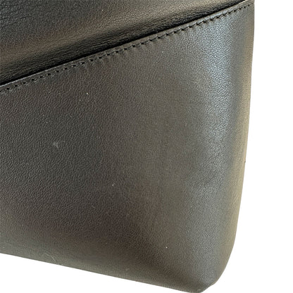 LOEWE ロエベ 2wayバッグ ブラック レザー メンズ 【中古】