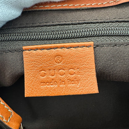GUCCI グッチ ショルダーバッグ アビー ベージュ オレンジ 189835 GGキャンバス レディース 【中古】