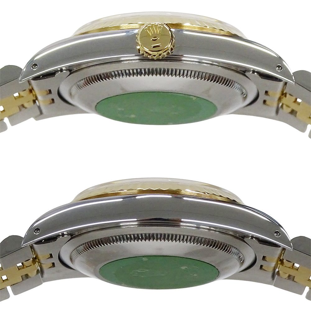 ROLEX ロレックス デイトジャスト 16233 X番 メンズ 腕時計 自動巻き AT SS YG 磨き済み【中古】