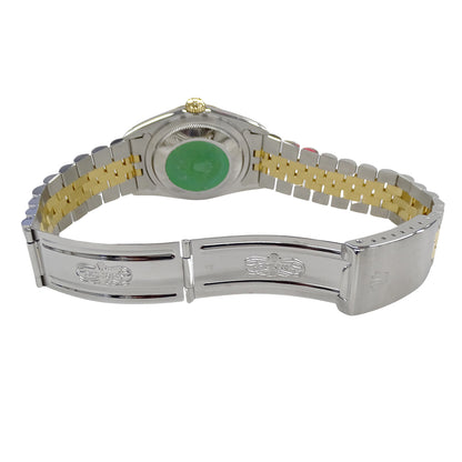 ROLEX ロレックス デイトジャスト 16233 X番 メンズ 腕時計 自動巻き AT SS YG 磨き済み【中古】