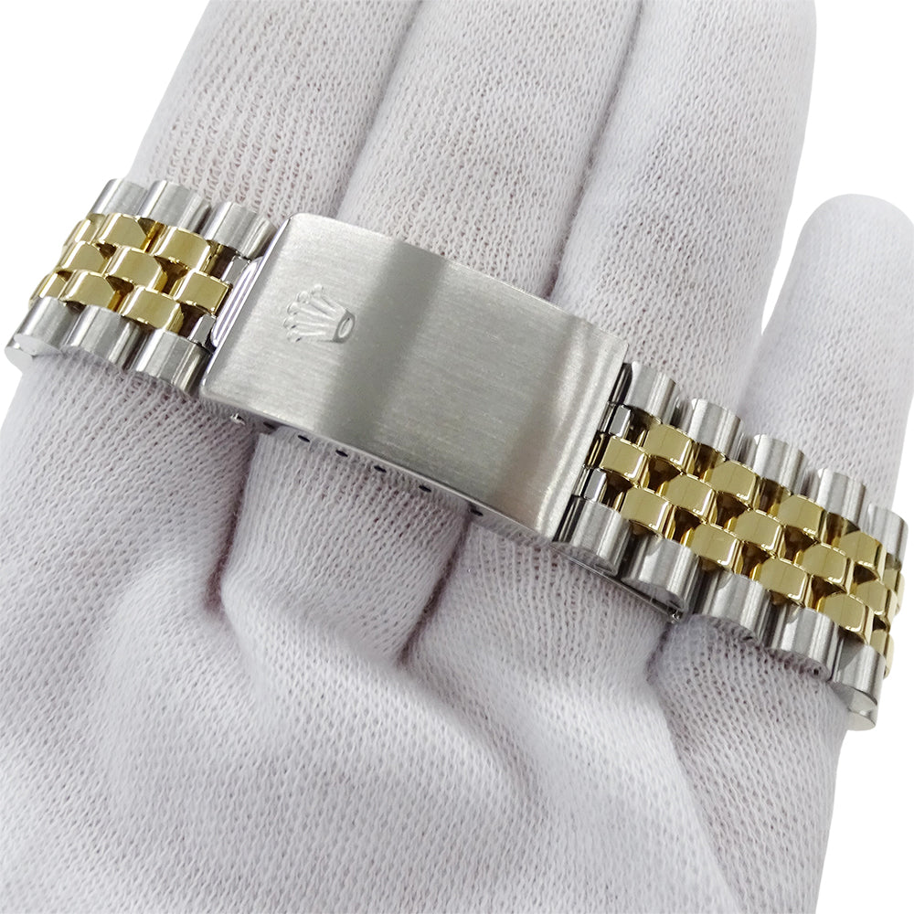 ROLEX ロレックス デイトジャスト 16233 X番 メンズ 腕時計 自動巻き AT SS YG 磨き済み【中古】