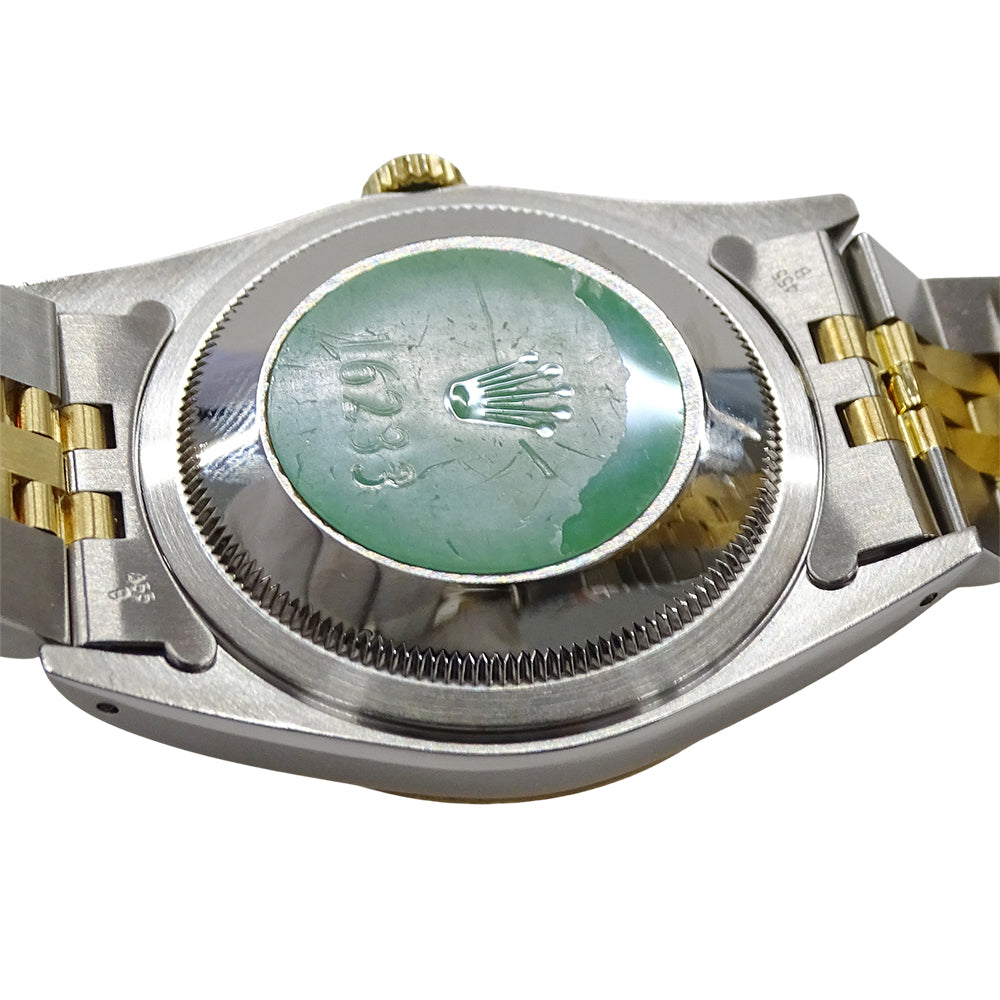 ROLEX ロレックス デイトジャスト 16233 X番 メンズ 腕時計 自動巻き AT SS YG 磨き済み【中古】