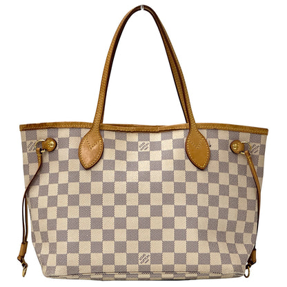 LOUIS VUITTON ルイ・ヴィトン ネヴァーフル PM トートバッグ ダミエ アズール N40605 レディース 【中古】