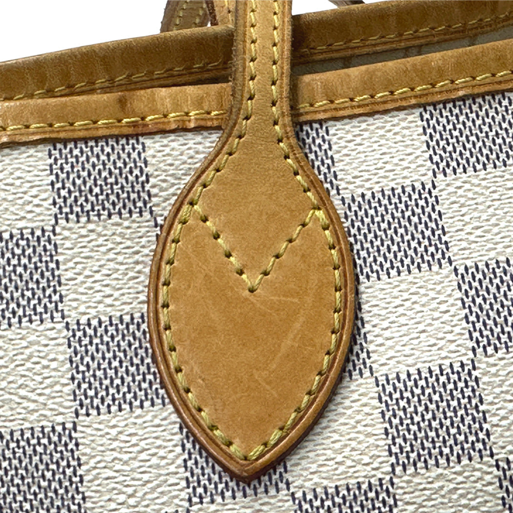 LOUIS VUITTON ルイ・ヴィトン ネヴァーフル PM トートバッグ ダミエ アズール N40605 レディース 【中古】