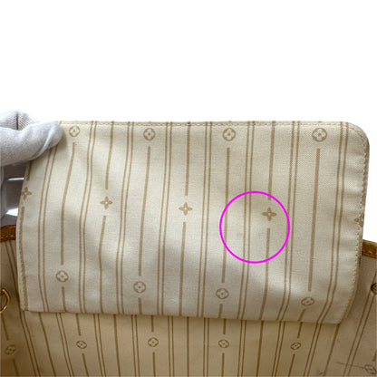 LOUIS VUITTON ルイ・ヴィトン ネヴァーフル PM トートバッグ ダミエ アズール N40605 レディース 【中古】